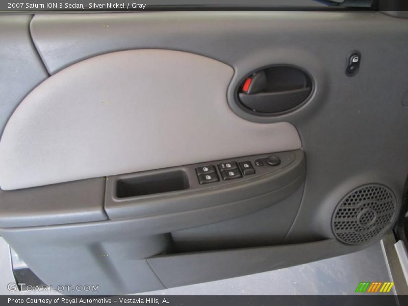 Silver Nickel / Gray 2007 Saturn ION 3 Sedan