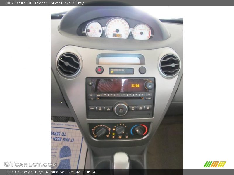 Silver Nickel / Gray 2007 Saturn ION 3 Sedan