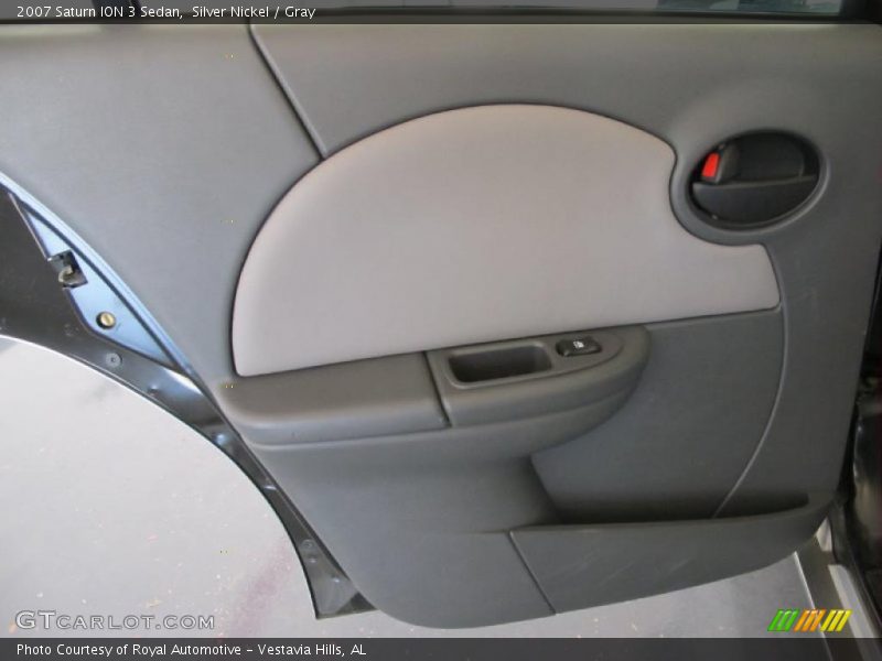 Silver Nickel / Gray 2007 Saturn ION 3 Sedan