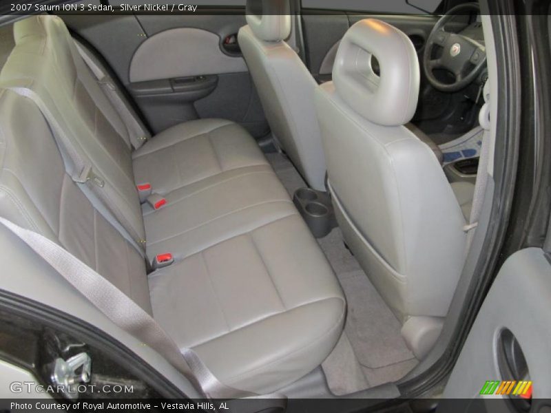 Silver Nickel / Gray 2007 Saturn ION 3 Sedan