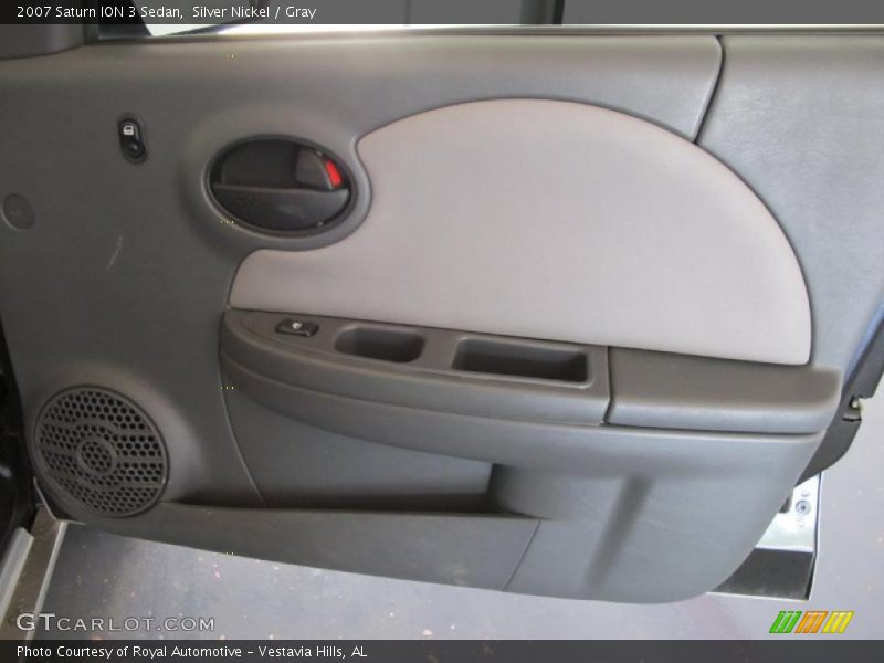 Silver Nickel / Gray 2007 Saturn ION 3 Sedan