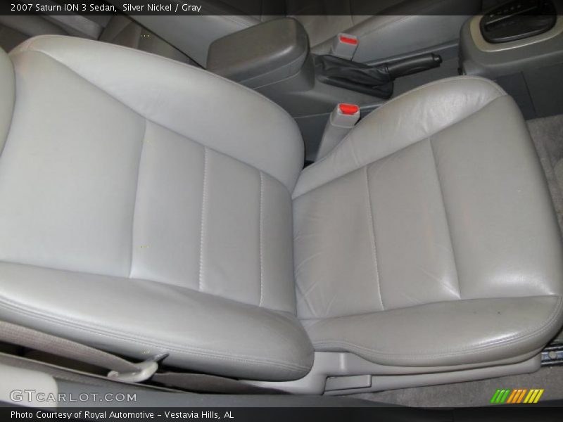 Silver Nickel / Gray 2007 Saturn ION 3 Sedan