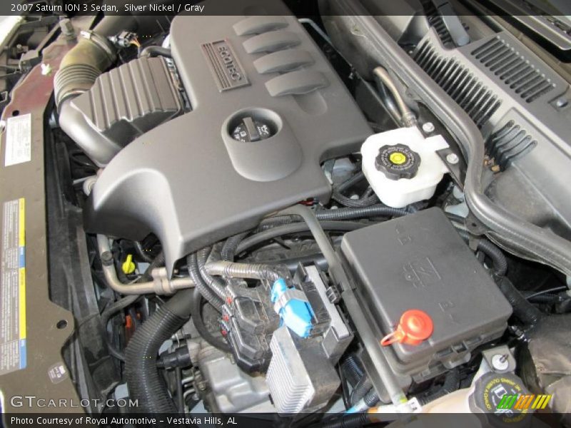 Silver Nickel / Gray 2007 Saturn ION 3 Sedan