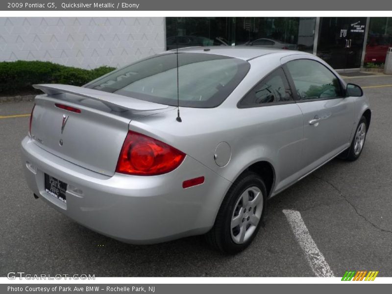 Quicksilver Metallic / Ebony 2009 Pontiac G5