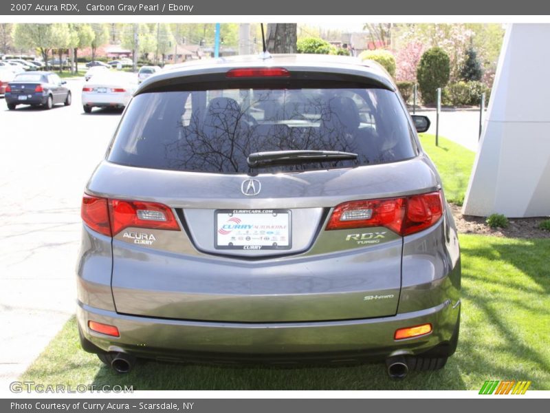 Carbon Gray Pearl / Ebony 2007 Acura RDX