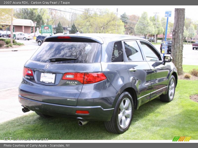 Carbon Gray Pearl / Taupe 2007 Acura RDX