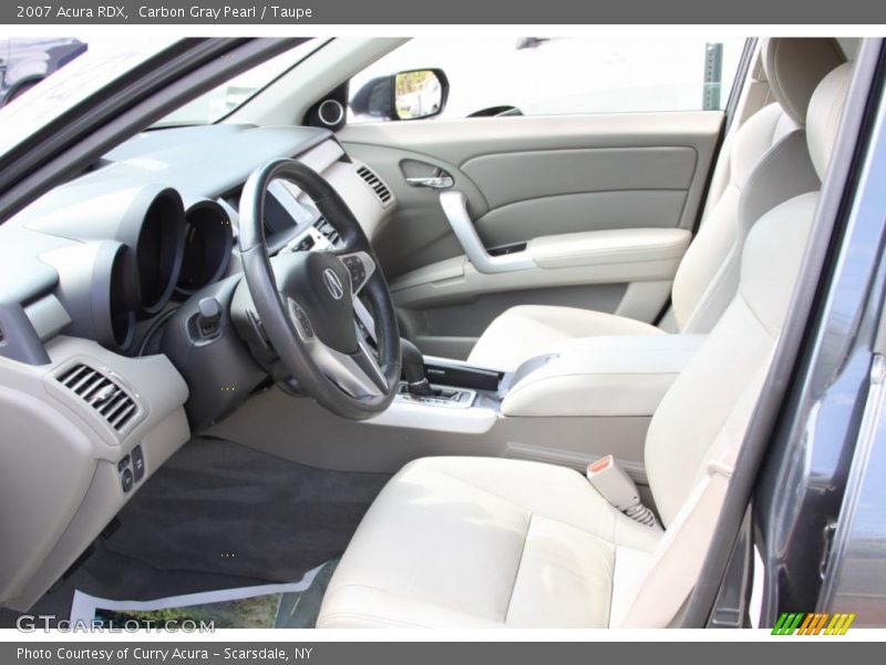 Carbon Gray Pearl / Taupe 2007 Acura RDX