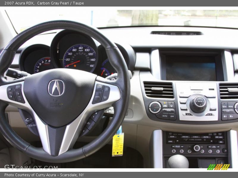 Carbon Gray Pearl / Taupe 2007 Acura RDX