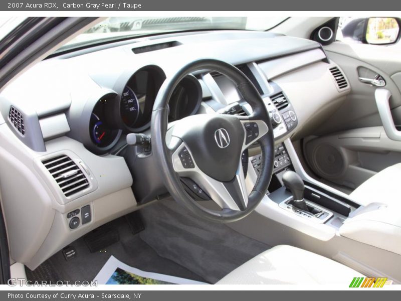 Carbon Gray Pearl / Taupe 2007 Acura RDX