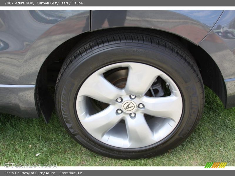 Carbon Gray Pearl / Taupe 2007 Acura RDX