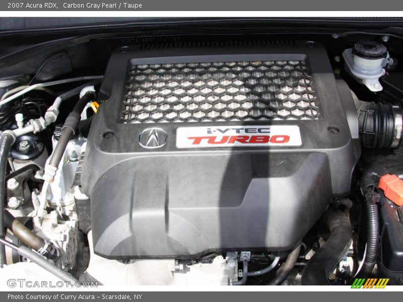 Carbon Gray Pearl / Taupe 2007 Acura RDX