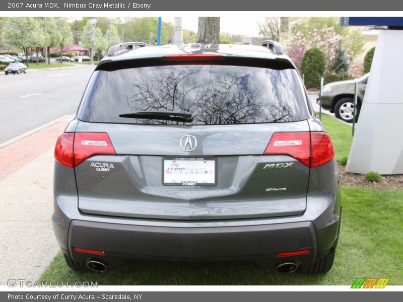Nimbus Gray Metallic / Ebony 2007 Acura MDX