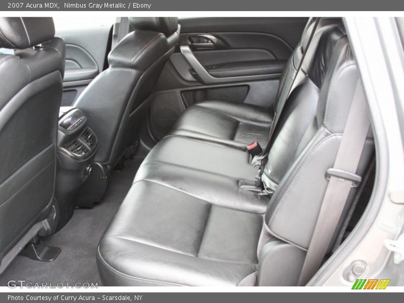 Nimbus Gray Metallic / Ebony 2007 Acura MDX