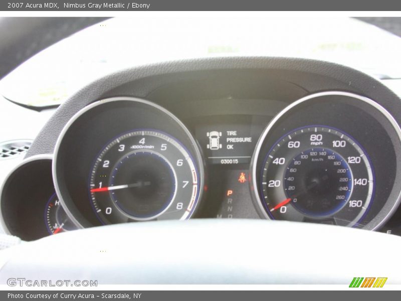 Nimbus Gray Metallic / Ebony 2007 Acura MDX