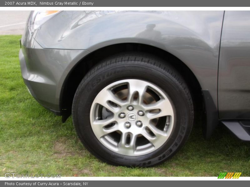 Nimbus Gray Metallic / Ebony 2007 Acura MDX