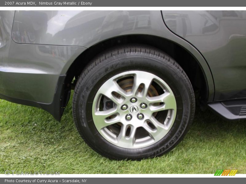 Nimbus Gray Metallic / Ebony 2007 Acura MDX