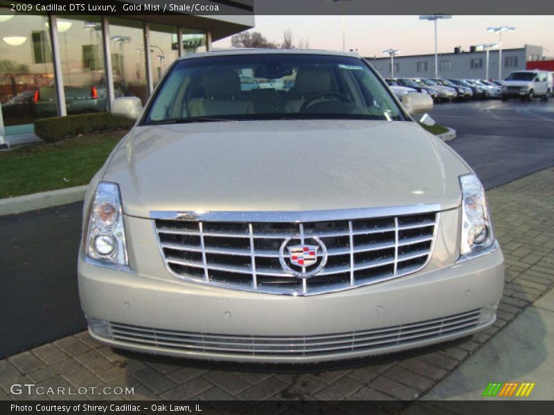 Gold Mist / Shale/Cocoa 2009 Cadillac DTS Luxury