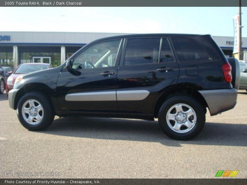 Black / Dark Charcoal 2005 Toyota RAV4