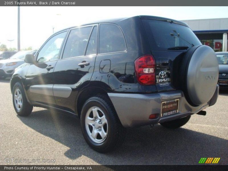 Black / Dark Charcoal 2005 Toyota RAV4