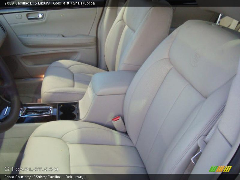 Gold Mist / Shale/Cocoa 2009 Cadillac DTS Luxury