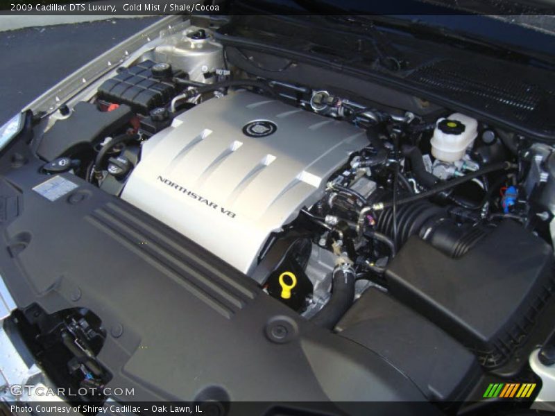 Gold Mist / Shale/Cocoa 2009 Cadillac DTS Luxury