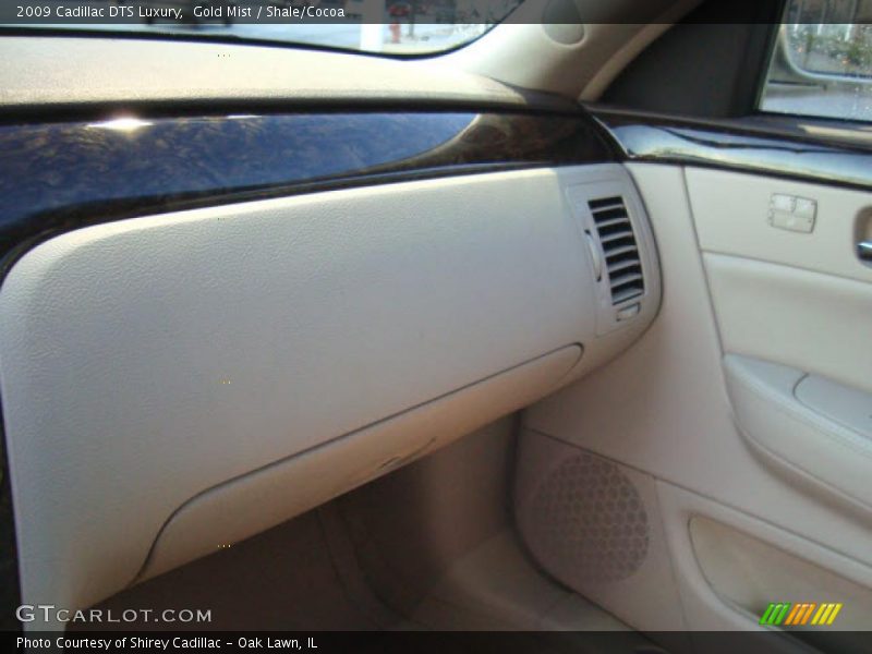 Gold Mist / Shale/Cocoa 2009 Cadillac DTS Luxury