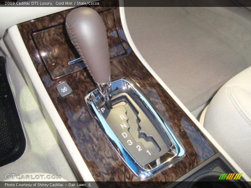 Gold Mist / Shale/Cocoa 2009 Cadillac DTS Luxury