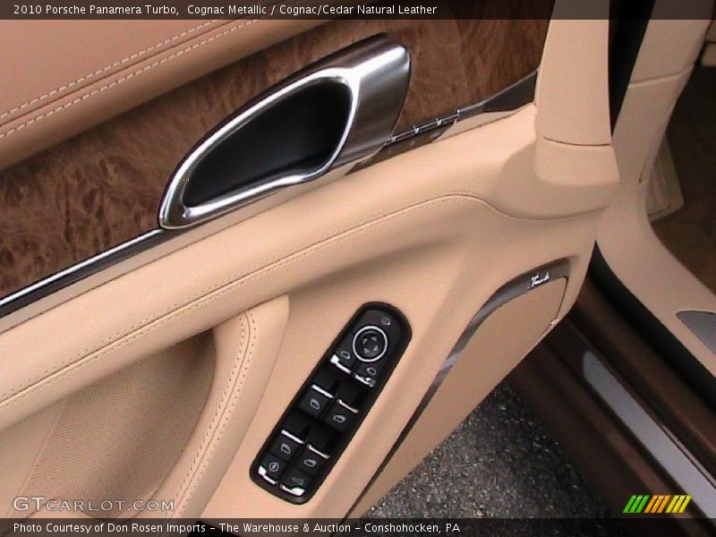 Cognac Metallic / Cognac/Cedar Natural Leather 2010 Porsche Panamera Turbo