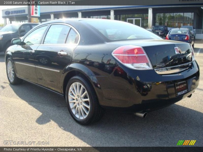 Carbon Flash Black / Tan 2008 Saturn Aura XR
