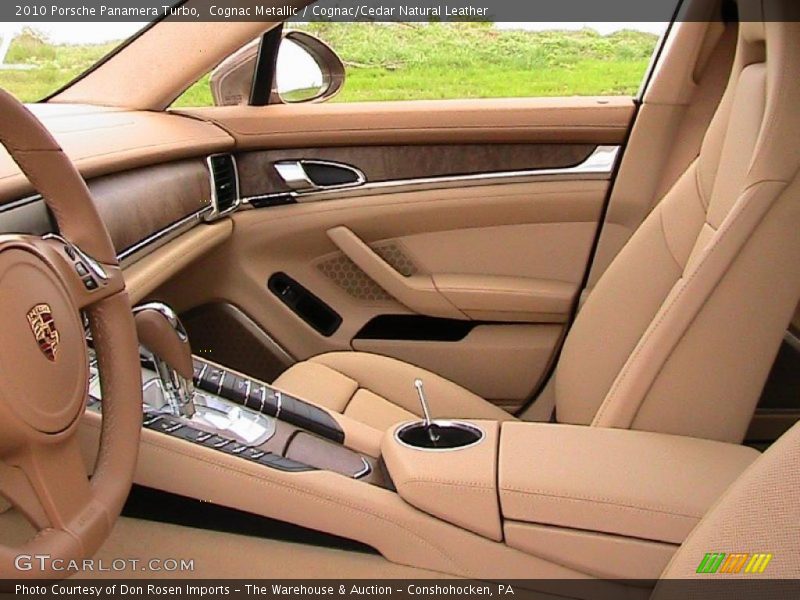 Cognac Metallic / Cognac/Cedar Natural Leather 2010 Porsche Panamera Turbo