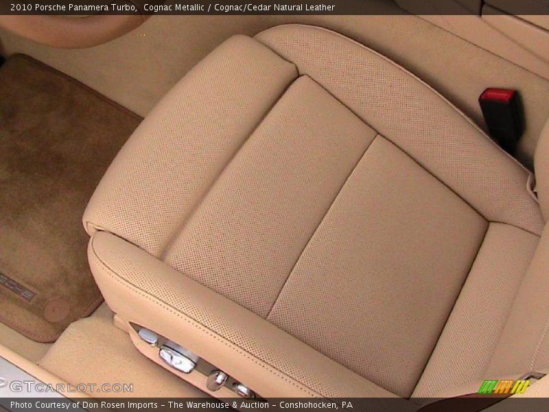 Cognac Metallic / Cognac/Cedar Natural Leather 2010 Porsche Panamera Turbo