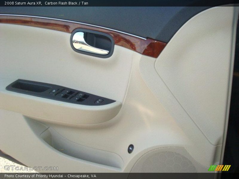 Carbon Flash Black / Tan 2008 Saturn Aura XR