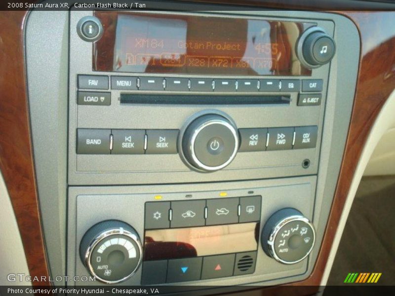 Carbon Flash Black / Tan 2008 Saturn Aura XR