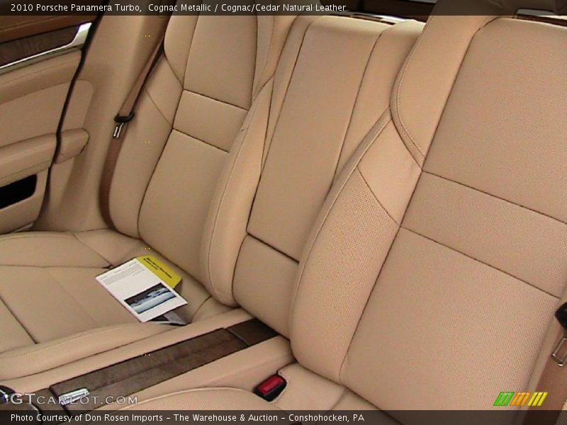 Cognac Metallic / Cognac/Cedar Natural Leather 2010 Porsche Panamera Turbo