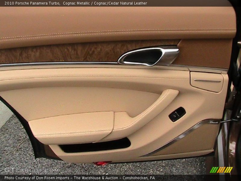 Cognac Metallic / Cognac/Cedar Natural Leather 2010 Porsche Panamera Turbo