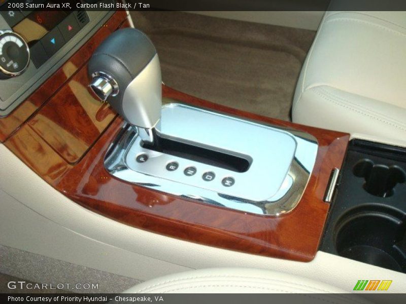 Carbon Flash Black / Tan 2008 Saturn Aura XR