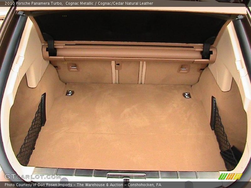 Cognac Metallic / Cognac/Cedar Natural Leather 2010 Porsche Panamera Turbo