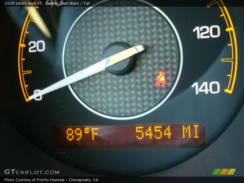 Carbon Flash Black / Tan 2008 Saturn Aura XR