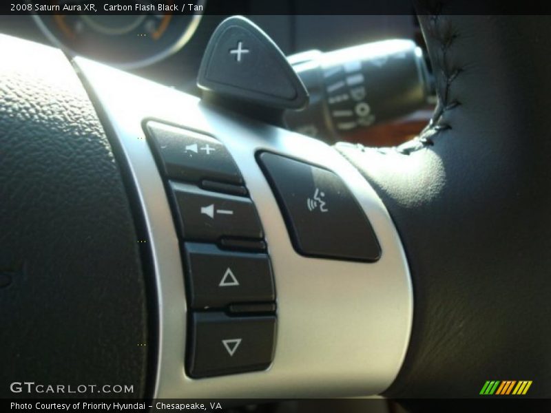 Carbon Flash Black / Tan 2008 Saturn Aura XR