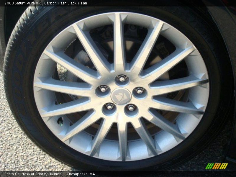 Carbon Flash Black / Tan 2008 Saturn Aura XR