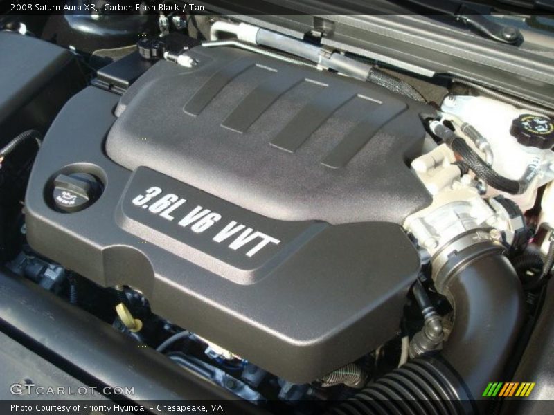 Carbon Flash Black / Tan 2008 Saturn Aura XR