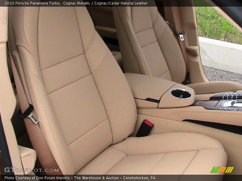 Cognac Metallic / Cognac/Cedar Natural Leather 2010 Porsche Panamera Turbo