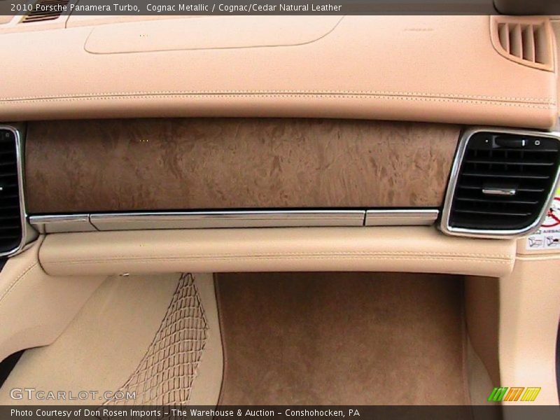 Cognac Metallic / Cognac/Cedar Natural Leather 2010 Porsche Panamera Turbo