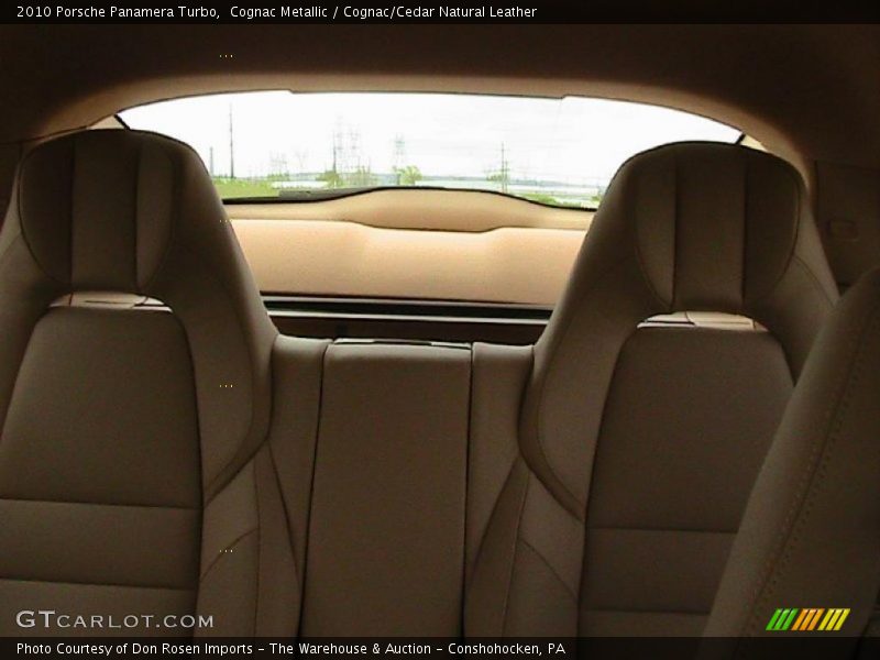 Cognac Metallic / Cognac/Cedar Natural Leather 2010 Porsche Panamera Turbo