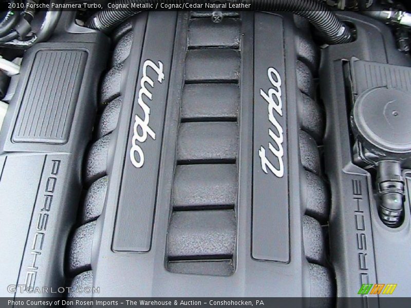 Cognac Metallic / Cognac/Cedar Natural Leather 2010 Porsche Panamera Turbo