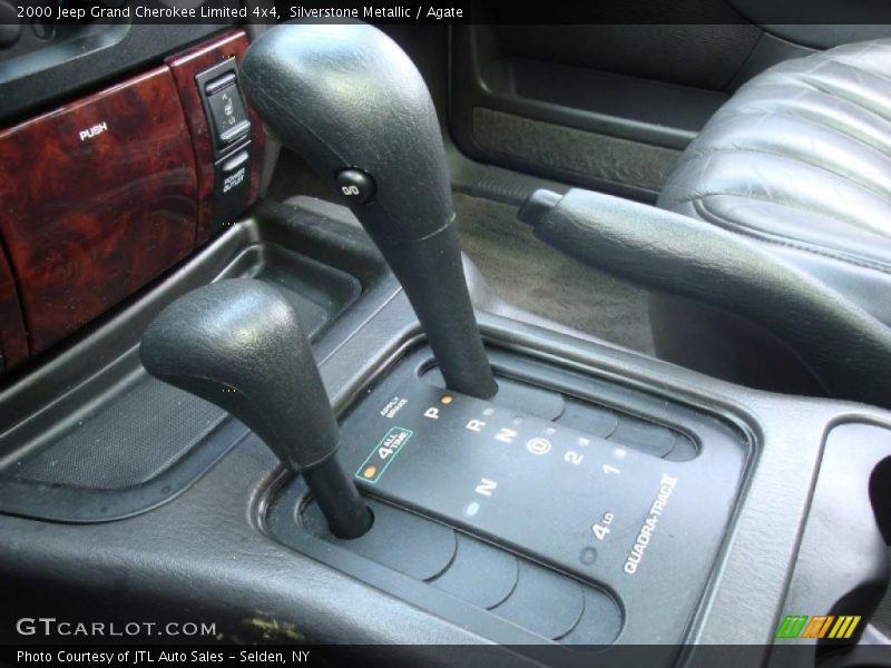 Silverstone Metallic / Agate 2000 Jeep Grand Cherokee Limited 4x4