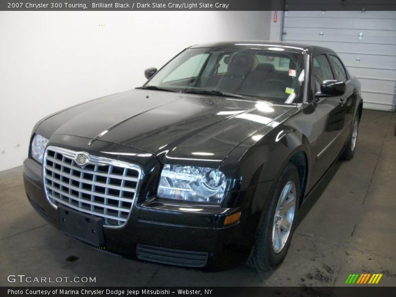 Brilliant Black / Dark Slate Gray/Light Slate Gray 2007 Chrysler 300 Touring