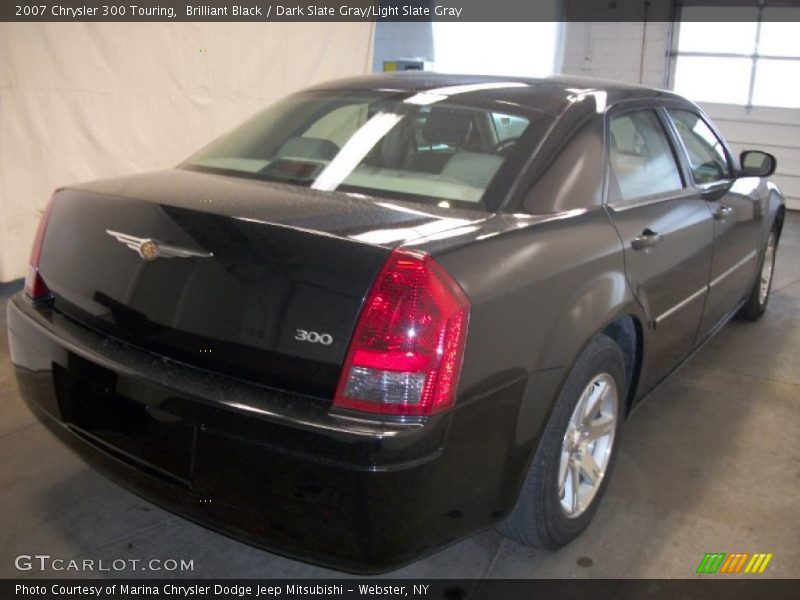 Brilliant Black / Dark Slate Gray/Light Slate Gray 2007 Chrysler 300 Touring