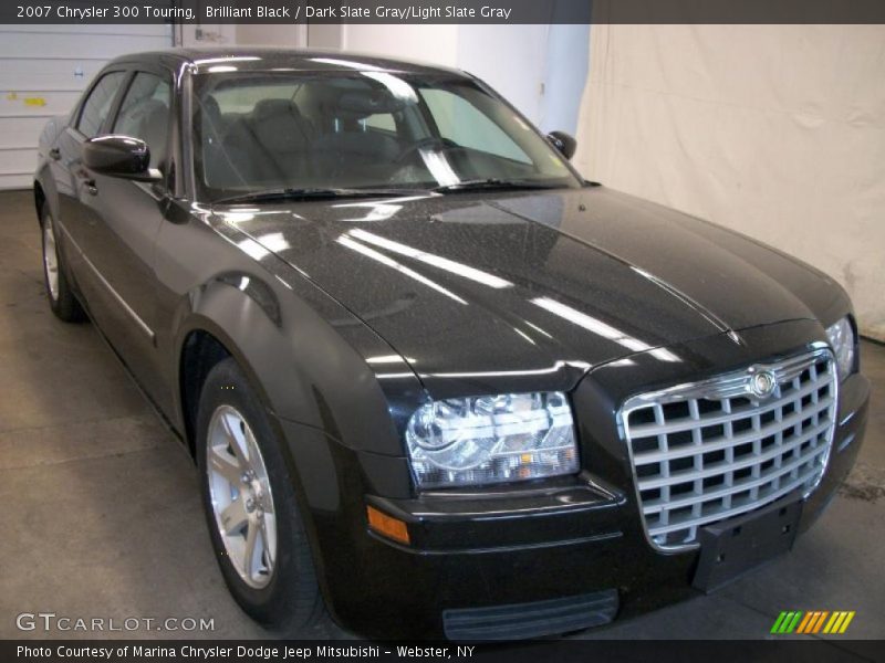 Brilliant Black / Dark Slate Gray/Light Slate Gray 2007 Chrysler 300 Touring