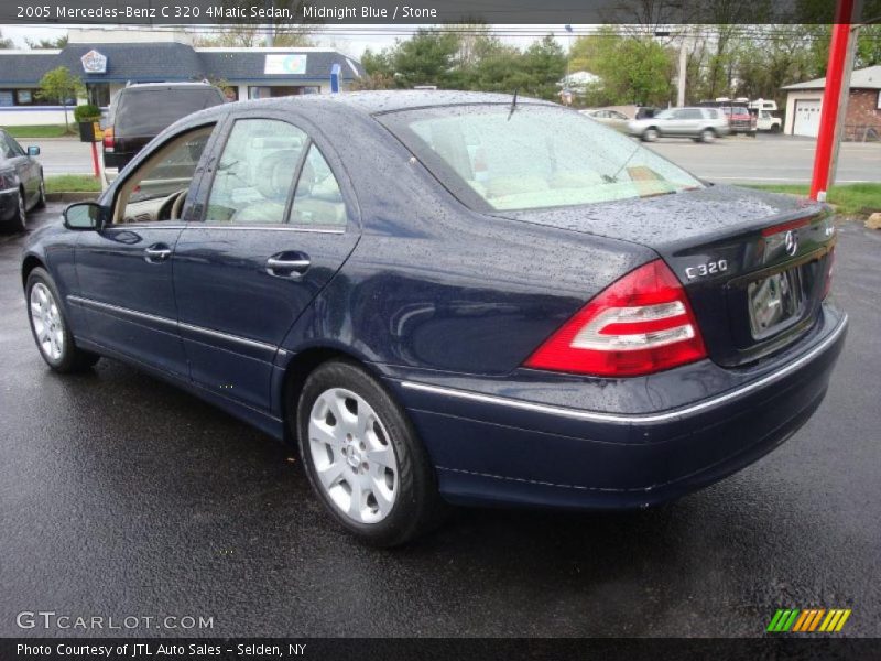 Midnight Blue / Stone 2005 Mercedes-Benz C 320 4Matic Sedan